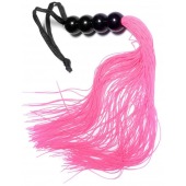 Розовая силиконовая плеть - 35,5 см. - Boys of Toys - купить с доставкой в Таганроге