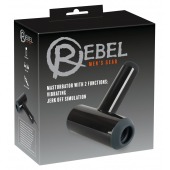 Черный мастурбатор с удобной ручкой Masturbator with 2 Functions - Orion - в Таганроге купить с доставкой