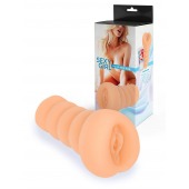 Телесный мастурбатор в виде вагины с узким входом - Sexy Girl - в Таганроге купить с доставкой