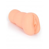 Телесный мастурбатор-вагина с 2 эрекционными кольцами в комплекте - Sexy Girl - в Таганроге купить с доставкой