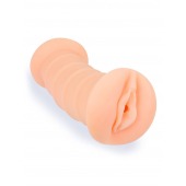 Телесный двусторонний мастурбатор с вибропулей и эрекционными кольцами в комплекте - Sexy Girl - в Таганроге купить с доставкой