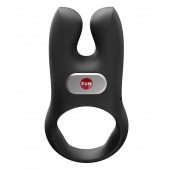 Черное эрекционное виброкольцо Nos - Fun Factory - в Таганроге купить с доставкой