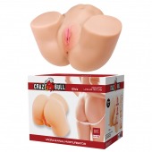 Телесный мастурбатор Olivia с 2 любовными отверстиями - Baile - в Таганроге купить с доставкой