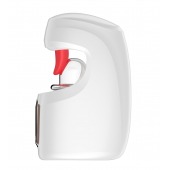 Белый мастурбатор с язычком и возвратно-поступательными движениями - Secwell - в Таганроге купить с доставкой