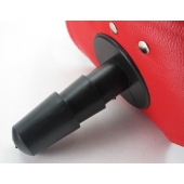 Красные трусики со штырьком для насадки - БДСМ Арсенал - купить с доставкой в Таганроге