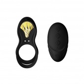 Черное эрекционное виброкольцо Bayek с пультом ДУ - Zalo - в Таганроге купить с доставкой