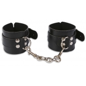 Манжеты с ремешками и карабинами для сцепки - Пикантные штучки - купить с доставкой в Таганроге