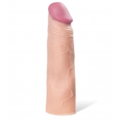 Реалистичная насадка с ярко выраженной головкой - 16,5 см. - A-toys - в Таганроге купить с доставкой