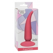 Розовая анальная пробка P-spot Teazer Pink - 12,2 см. - Lola Games - в Таганроге купить с доставкой