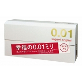 Супер тонкие презервативы Sagami Original 0.01 - 5 шт. - Sagami - купить с доставкой в Таганроге
