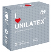 Презервативы с точками Unilatex Dotted - 3 шт. - Unilatex - купить с доставкой в Таганроге