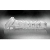 Утолщающая ребристая насадка на пенис - Доминирующее кольцо - в Таганроге купить с доставкой