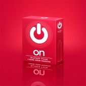 Супертонкие презервативы ON) Super Thin - 3 шт. - ON) - купить с доставкой в Таганроге