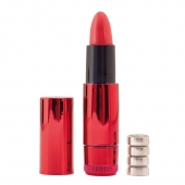 Красный вибратор в виде помады - 9 см. - ToyFa купить в Таганроге с доставкой в Orgasmix.ru Красный вибратор в виде помады - 9 см. - ToyFa