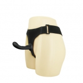 Страпон с изогнутой головкой Ultra Harness Curvy Dildo - 15,8 см. - Baile - купить с доставкой в Таганроге