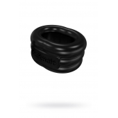 Чёрное эрекционное виброкольцо Stretch - Bathmate - в Таганроге купить с доставкой
