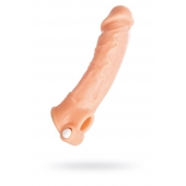 Удлиняющая насадка на пенис с вибрацией - 18,5 см. - ToyFa - в Таганроге купить с доставкой