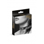 Узенький ошейник из полиуретана с кольцом - Bijoux Pour Toi - купить с доставкой в Таганроге