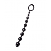 Черная анальная цепочка A-toys - 28,3 см. - A-toys в Таганроге Черная анальная цепочка A-toys - 28,3 см. - A-toys