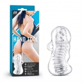Прозрачный мастурбатор M for Men Hand Tool - Blush Novelties - в Таганроге купить с доставкой