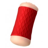 Двухсторонний мастурбатор JOS  NADIN в красном цилиндре - JOS - в Таганроге купить с доставкой