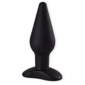 Чёрная анальная пробка - 9 см. - Sitabella в Таганроге Чёрная анальная пробка - 9 см. - Sitabella