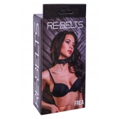 Ошейник Frea с маленьким колечком-креплением - Rebelts - купить с доставкой в Таганроге Ошейник Frea с маленьким колечком-креплением - Rebelts - купить с доставкой в Таганроге