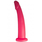 Розовый стимулятор простаты из геля - 18 см. - LOVETOY (А-Полимер) - в Таганроге купить с доставкой