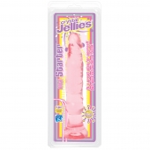 Розовый анальный стимулятор Crystal Jellies 6  Anal Starter - 11,9 см. - Doc Johnson