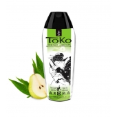 Интимный гель TOKO Pear   Exotic Green Tea с ароматом груши и зеленого чая - 165 мл. - Shunga - купить с доставкой в Таганроге