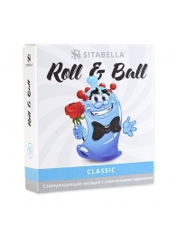 стимулирующий презерватив-насадка Roll   Ball Classic - Sitabella - купить с доставкой в Таганроге