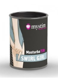 Компактный мастурбатор MasturbaTIN Swirl Girl - MyStim - в Таганроге купить с доставкой