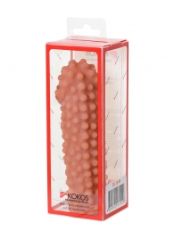 Телесная насадка на фаллос с бугорками KOKOS Extreme Sleeve 10 - 15,8 см. - KOKOS - в Таганроге купить с доставкой