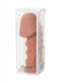 Насадка на фаллос с пузыриками, венками и ребристостью KOKOS Extreme Sleeve 09 - 12,7 см. - KOKOS - в Таганроге купить с доставкой