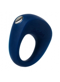 Синее эрекционное кольцо на пенис Satisfyer Ring 2 - Satisfyer - в Таганроге купить с доставкой