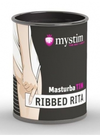 Компактный мастурбатор MasturbaTIN Ribbed Rita - MyStim - в Таганроге купить с доставкой