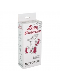 Пудра для игрушек Love Protection с ароматом вишни - 30 гр. - Lola Games - купить с доставкой в Таганроге