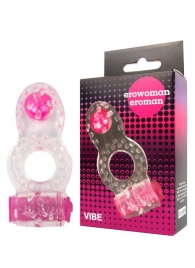 Прозрачное эрекционное кольцо Erowoman-Eroman - Bior toys - в Таганроге купить с доставкой