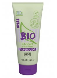 Интимный увлажняющий анальный гель BIO SuperGlide - 100 мл. - HOT - купить с доставкой в Таганроге