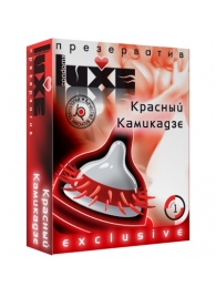 Презерватив LUXE  Exclusive   Красный Камикадзе  - 1 шт. - Luxe - купить с доставкой в Таганроге