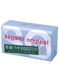 Ультратонкие презервативы Sagami Original - 12 шт. - Sagami - купить с доставкой в Таганроге