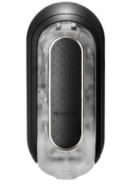 Черный мастурбатор Flip Zero с вибрацией - Tenga - в Таганроге купить с доставкой