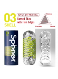 Мастурбатор SPINNER Shell - Tenga - в Таганроге купить с доставкой