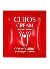 Пробник возбуждающего крема для женщин Clitos Cream - 1,5 гр. - Биоритм - купить с доставкой в Таганроге