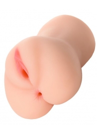 Телесный мастурбатор Hot 25 years old - вагина и анус - ToyFa - в Таганроге купить с доставкой