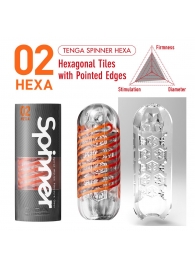 Мастурбатор SPINNER Hexa - Tenga - в Таганроге купить с доставкой