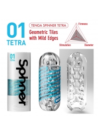 Мастурбатор SPINNER Tetra - Tenga - в Таганроге купить с доставкой