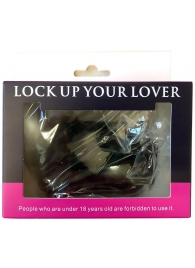 Черные меховые наручники Love с ключиками - Baile - купить с доставкой в Таганроге