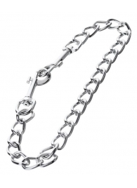 Серебристая соединительная цепочка с двумя карабинами - ToyFa - купить с доставкой в Таганроге