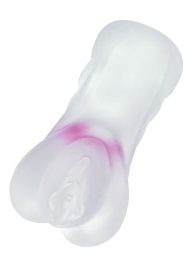 Прозрачный реалистичный мастурбатор Juicy Pussy Crystal Rose - ToyFa - в Таганроге купить с доставкой